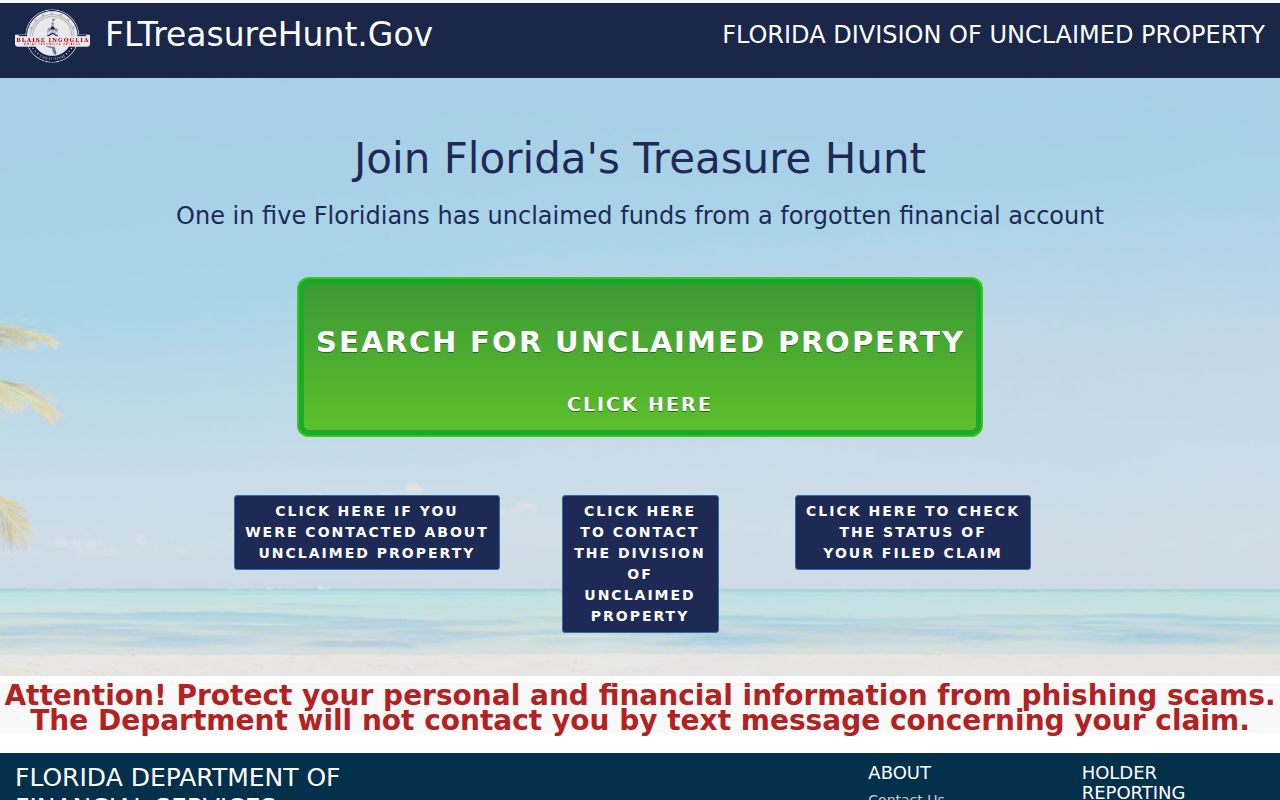 Cooper City residents directory Florida unclaimed property